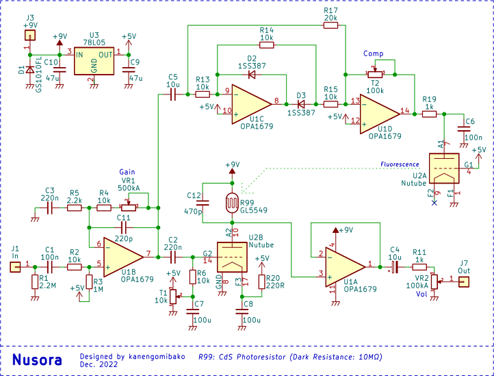 nusora schematic