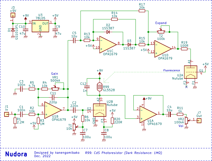nudora schematic