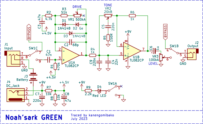 noahsark green schematic